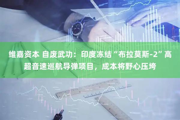 维嘉资本 自废武功：印度冻结“布拉莫斯-2”高超音速巡航导弹项目，成本将野心压垮